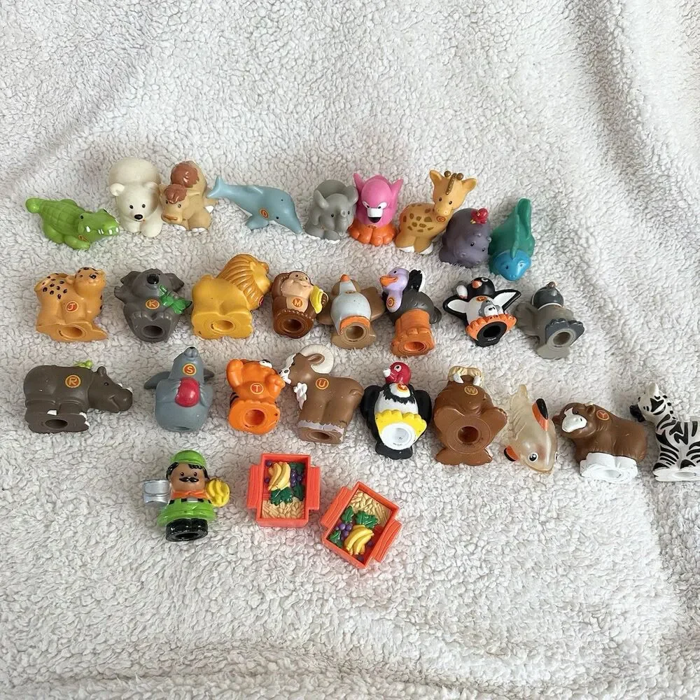 Fisher Price Little People Alphabet Zoo A-Z Complete Zookeeper 27 Figures